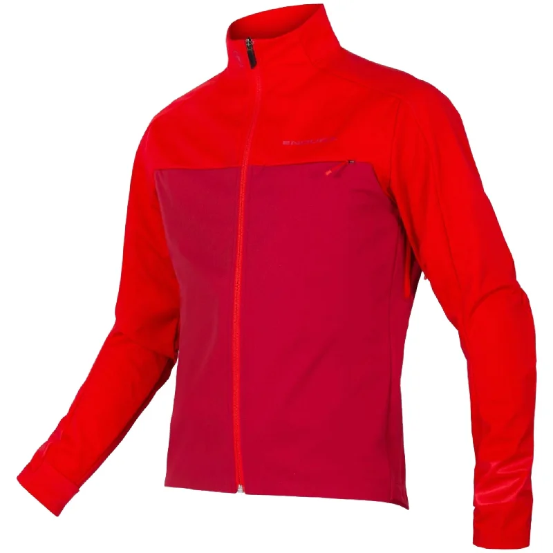 Casual Comfort Endura Windchill II Mens Cycling Jacket - Red