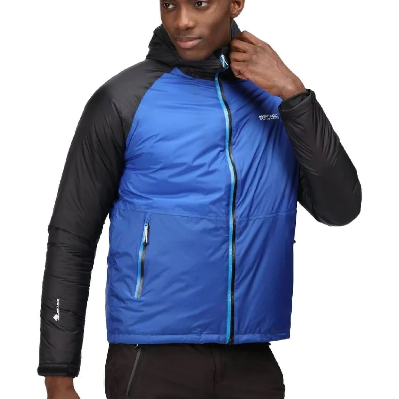 Quilted Jackets Regatta Radnor Insulated Mens Waterproof Jacket - Blue