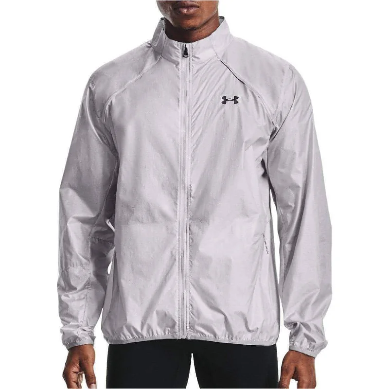 Comfortable Style Under Armour Impasse 2.0 Mens Running Jacket - Grey