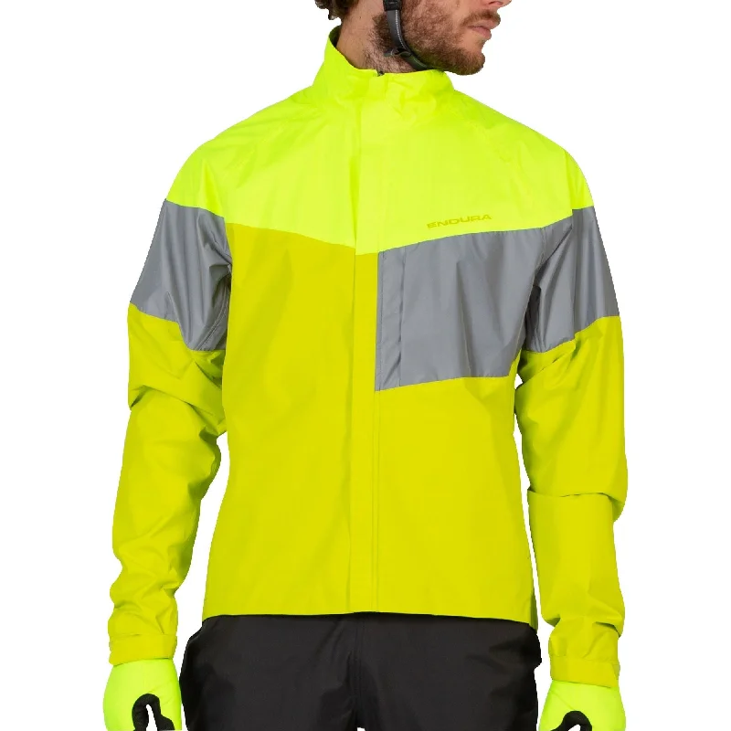 Light Jackets Endura Urban Luminite II Waterproof Mens Cycling Jacket - Yellow