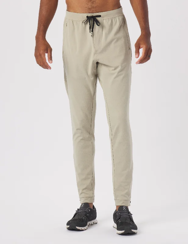 Wool Pants Turf Jogger: Linen