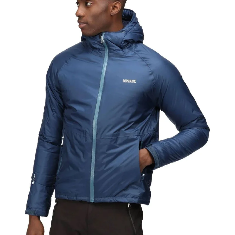 Dress Shoes Regatta Radnor Insulated Mens Waterproof Jacket - Blue