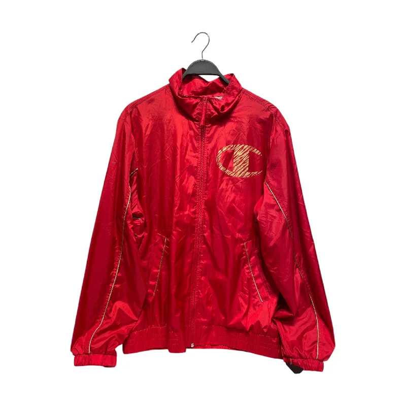 Sporty Jackets Supreme/Champion/Windbreaker/XL/Nylon/RED/cheetahmpion