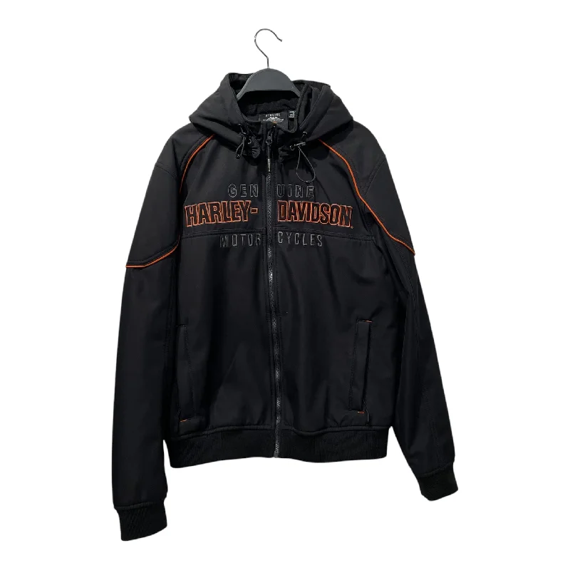 Casual Comfort HARLEY DAVIDSON/Windbreaker/M/Nylon/BLK/