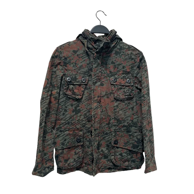 Stylish Blazers PPFM/Windbreaker/S/Cotton/MLT/Camouflage/Hooded Splatter