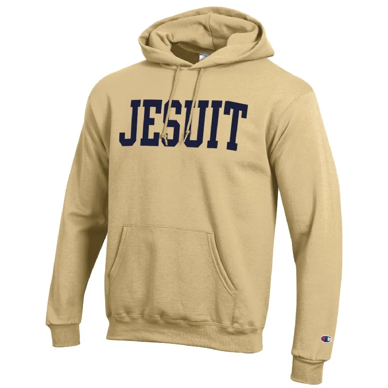 Designer Gloves Champion Powerblend Jesuit Vegas Gold Hoodie