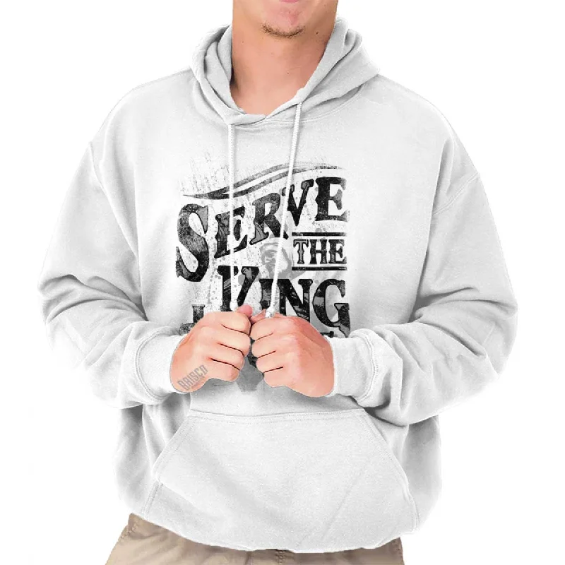 Dapper Suits Serve The King Jesus Christ Hoodie