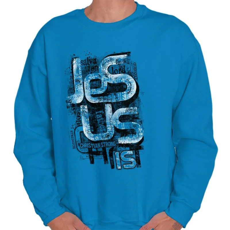 Premium Fabric Jesus Christ Crewneck Sweatshirt