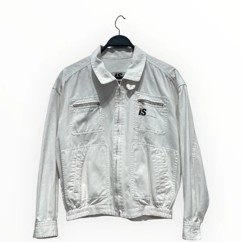 Urban Shirts ISSEY MIYAKE/Jacket/S/Cotton/WHT/