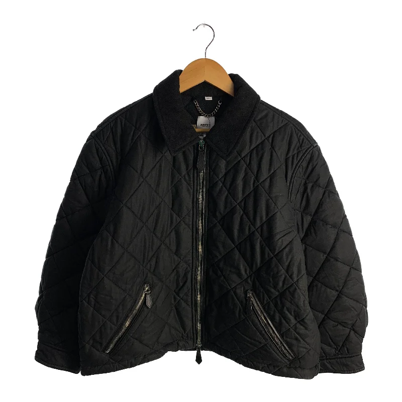 Stylish Polos BURBERRY/Quilted Jkt/XL/Black/Cotton/