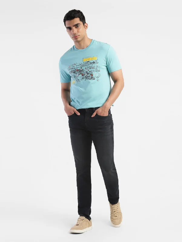 All-Day Wear Men's Graphic Print Slim Fit T-shirt