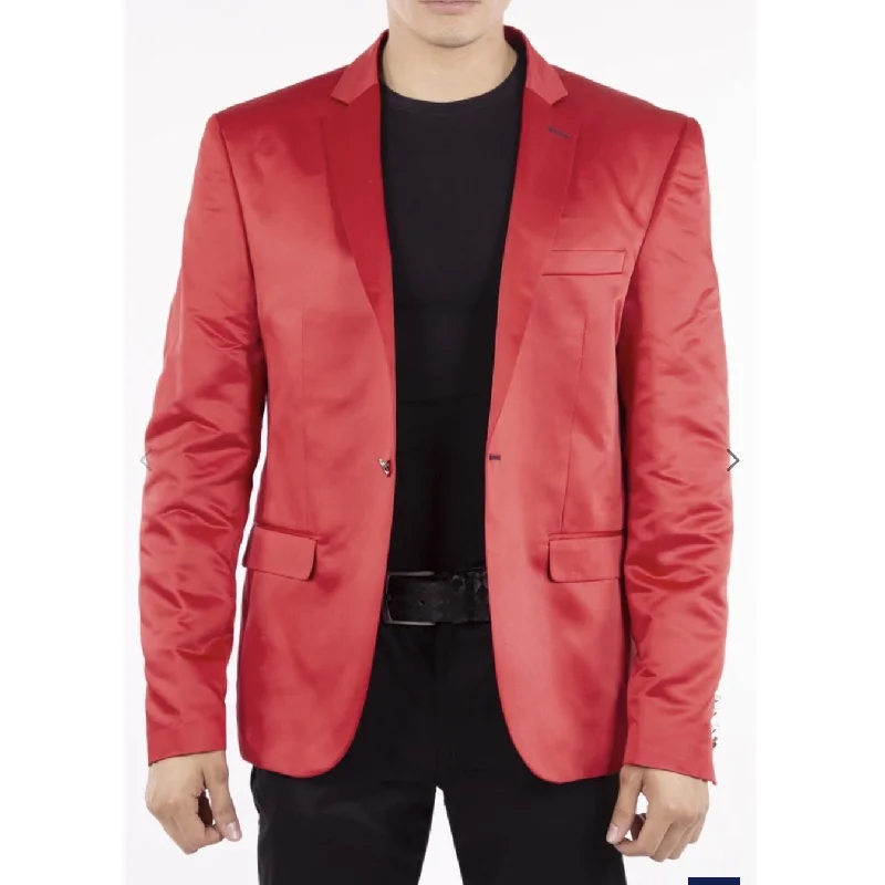 Work Boots Men’s Red Pattern Evening Blazer