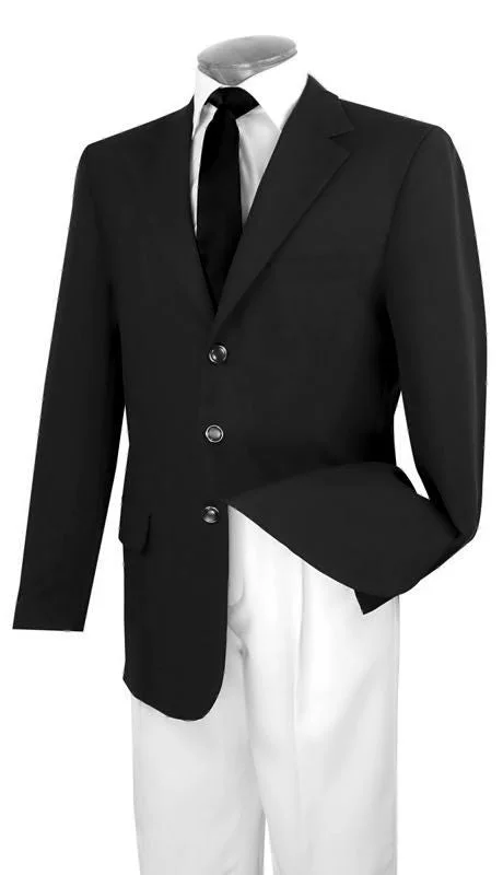 Street Shorts Vinci Men Blazer Z-3PPC-Black