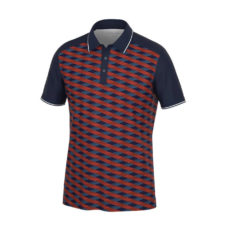 Everyday Wear Marlon VENTIL8+ Polo Navy/Red - SS25