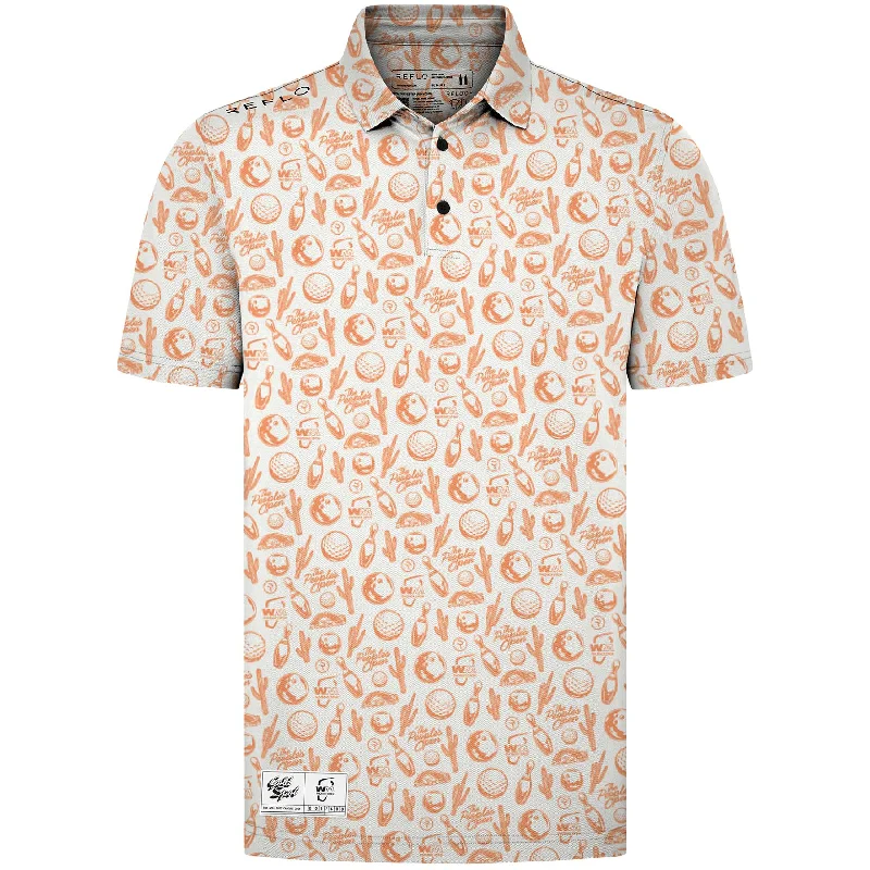 Classic Leather WMPO Strike Polo Coral - SS25