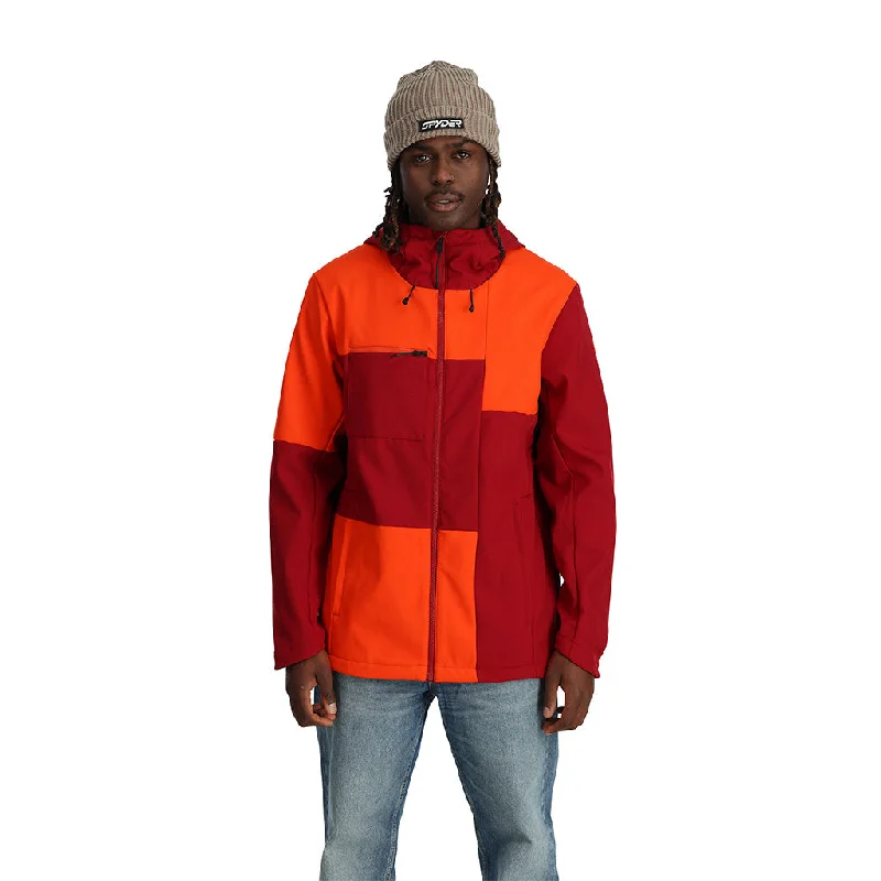 Printed Jackets Mens Nolan - Twisted Orange