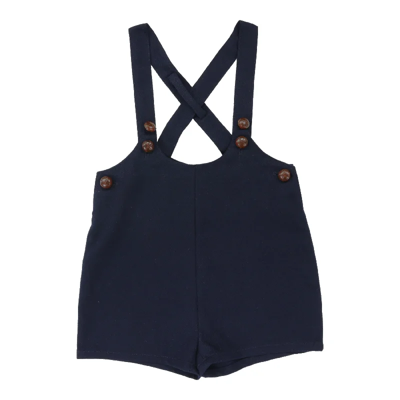 Stylish Comfort Analogie By Lil Legs Suspender Shorts Navy