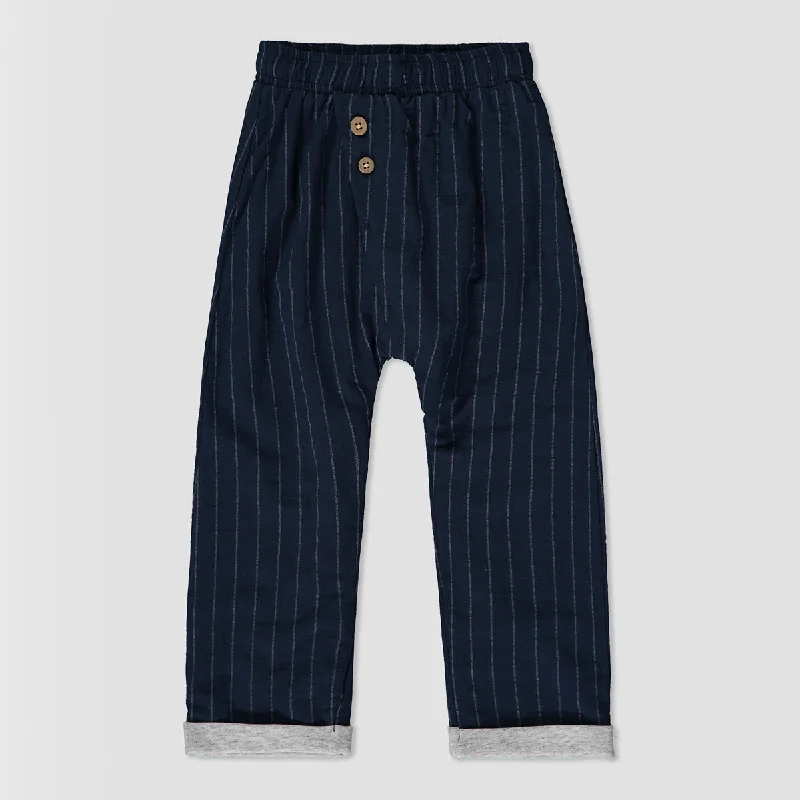 Stylish Polos Kensa pant in navy stripe