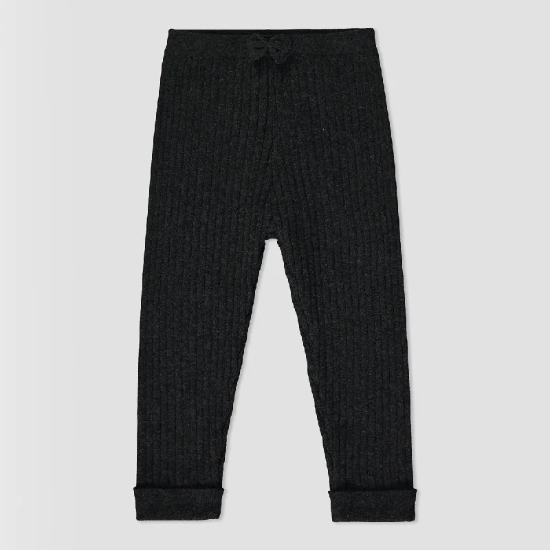 Sporty Jackets Kew leggings in charcoal knit