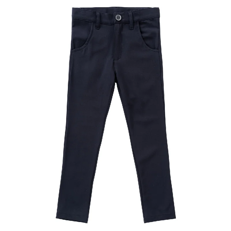 Cool Comfort Kipp Navy Slim Dress Pant