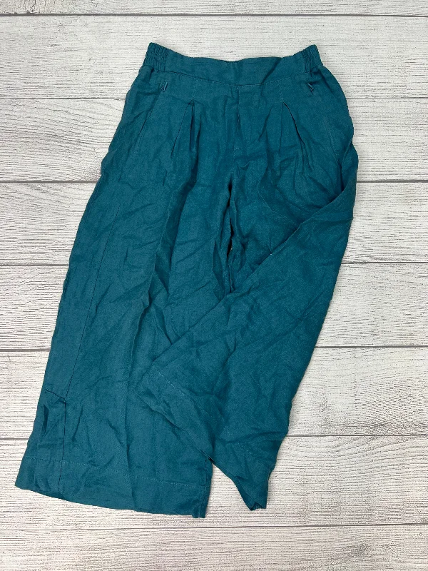 Hipster Style Pants Cropped By Athleta In Blue, Size: S