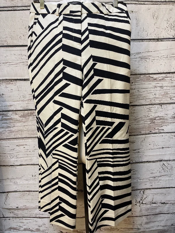 Military Jackets Pants Dress By Cma In Black & Cream, Size: 8