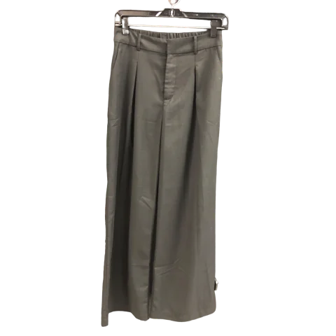 Modern Style Pants Wide Leg By COMMENSE  In Black, Size: S