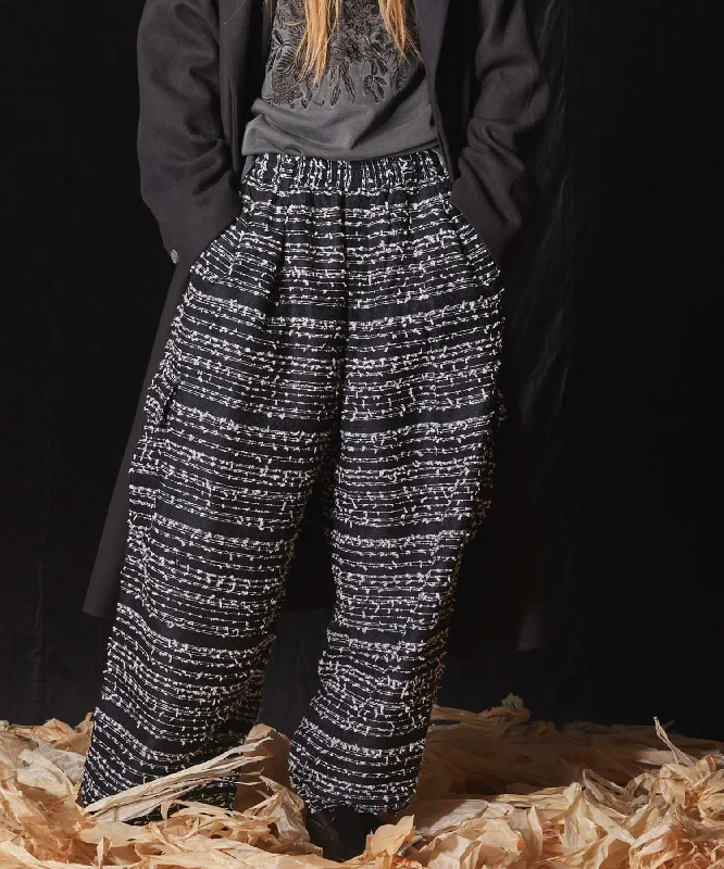 Casual Blazers Prime-Wide Nep Jacquard Cargo Pants