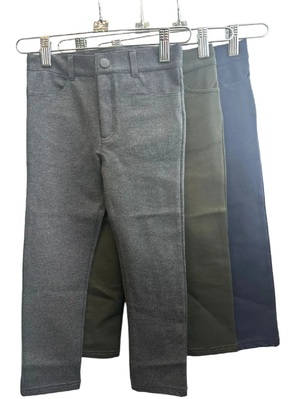 Wool Suits pants ponte - forest green