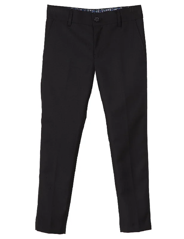 Casual Blazers pants slim fit - black