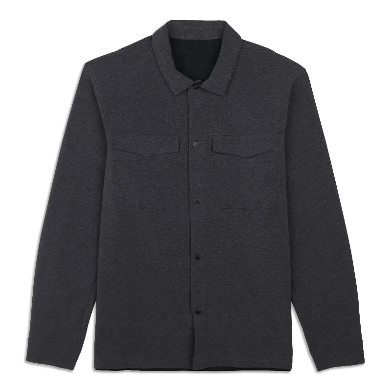 Luxury Comfort Gridliner Overshirt - Resale