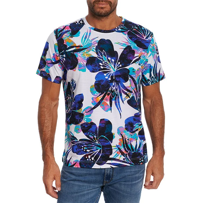 Everyday Outfits Robert Graham Tiki Ti Short Sleeve Classic Fit T-Shirt - Multi